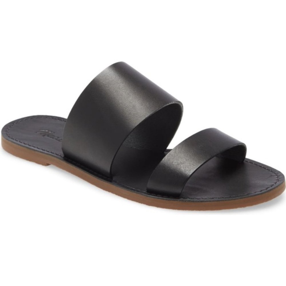 Madewell The Boardwalk Double-Strap Slide Sandal